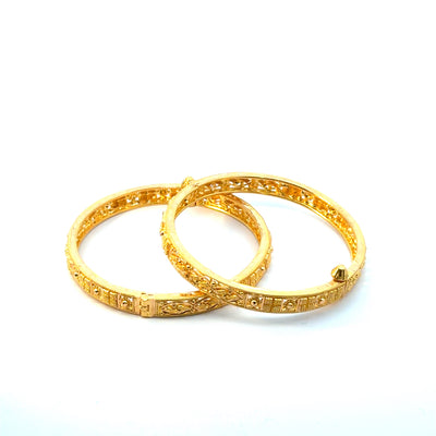 22KT Gold Baby Kangans (pair)