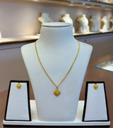 22KT Gold Pendant Set