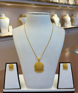 22KT Gold Pendant Set