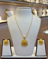 22KT Gold Pendant Set