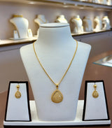 22KT Gold Pendant Set