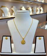 22KT Gold Pendant Set