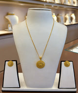 22KT Gold Pendant Set