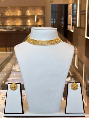 22KT Gold Collar Set
