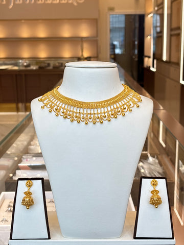 22KT Gold Collar Set