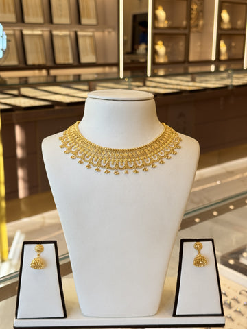 22KT Gold Collar Set