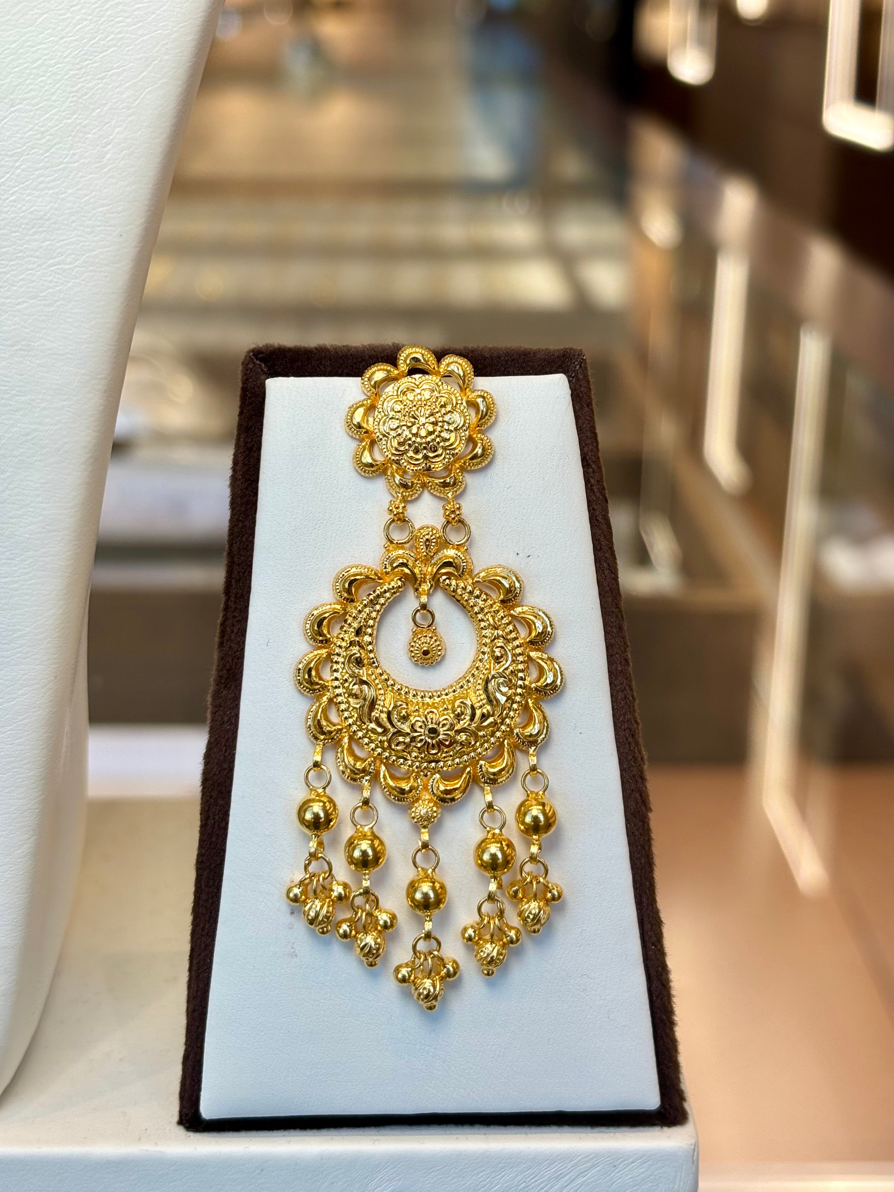 22KT Gold Choker Set