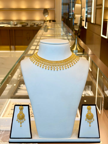 22KT Gold Collar Set
