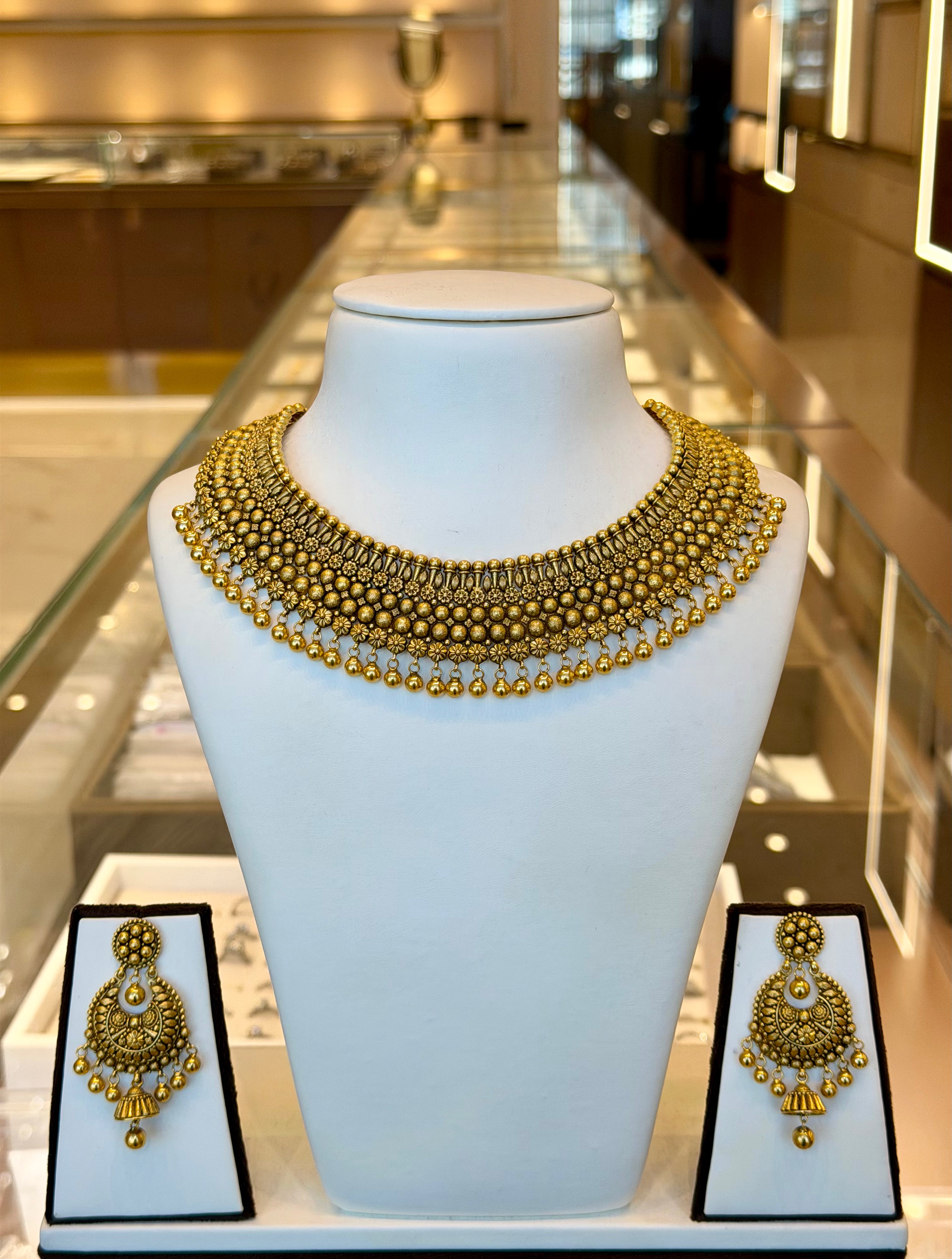 22KT Antique Gold Set
