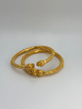 22KT Gold Kangans (sz 2.4)