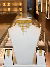 22KT Gold Choker Set