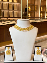 22KT Gold Collar Set