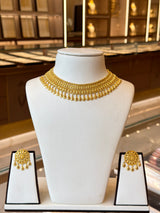 22KT Gold Collar Set