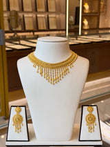 22KT Gold Collar Set