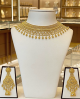 22KT Gold Collar Set