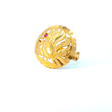 22KT Gold Cocktail Ring