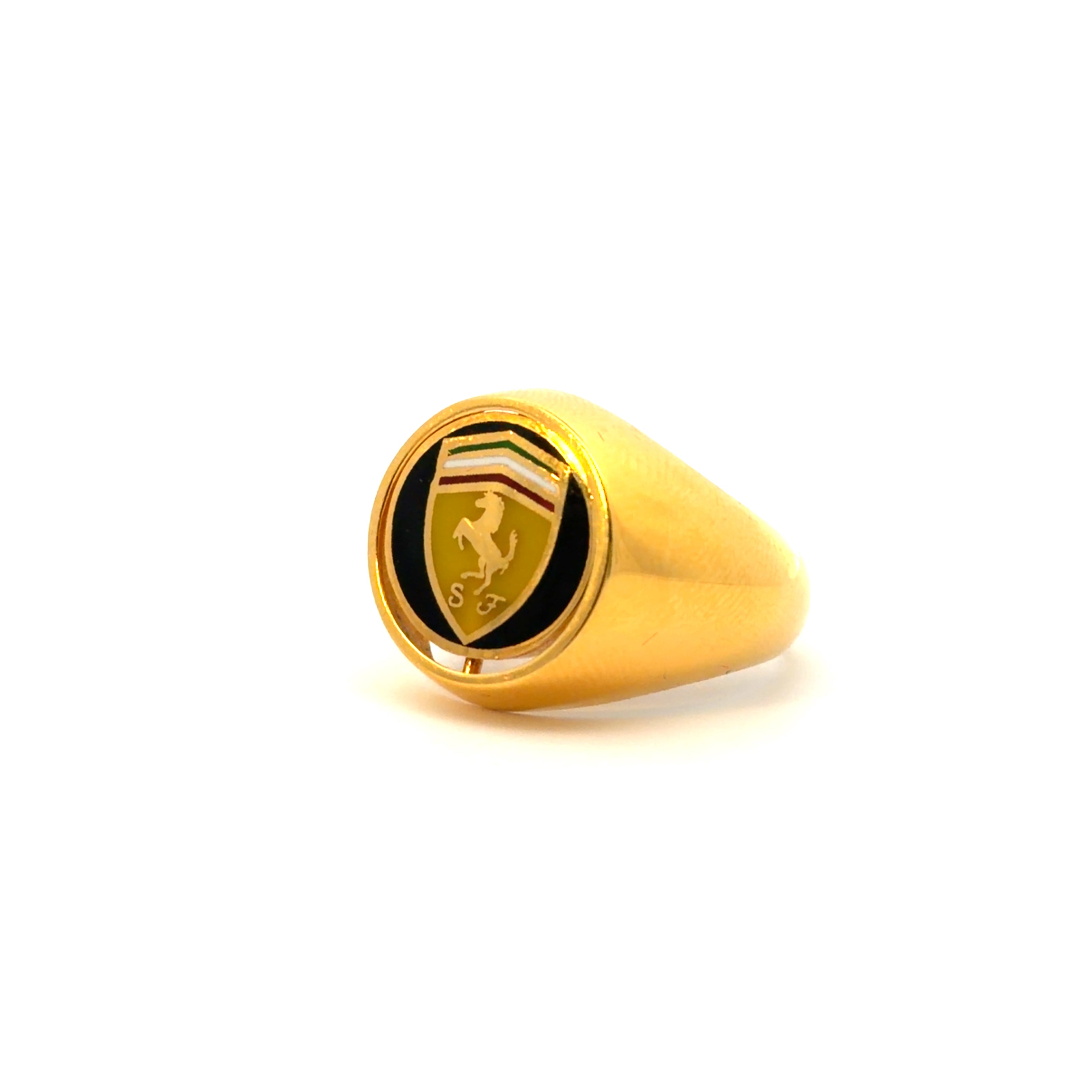 22KT Gold Double-sided Ring