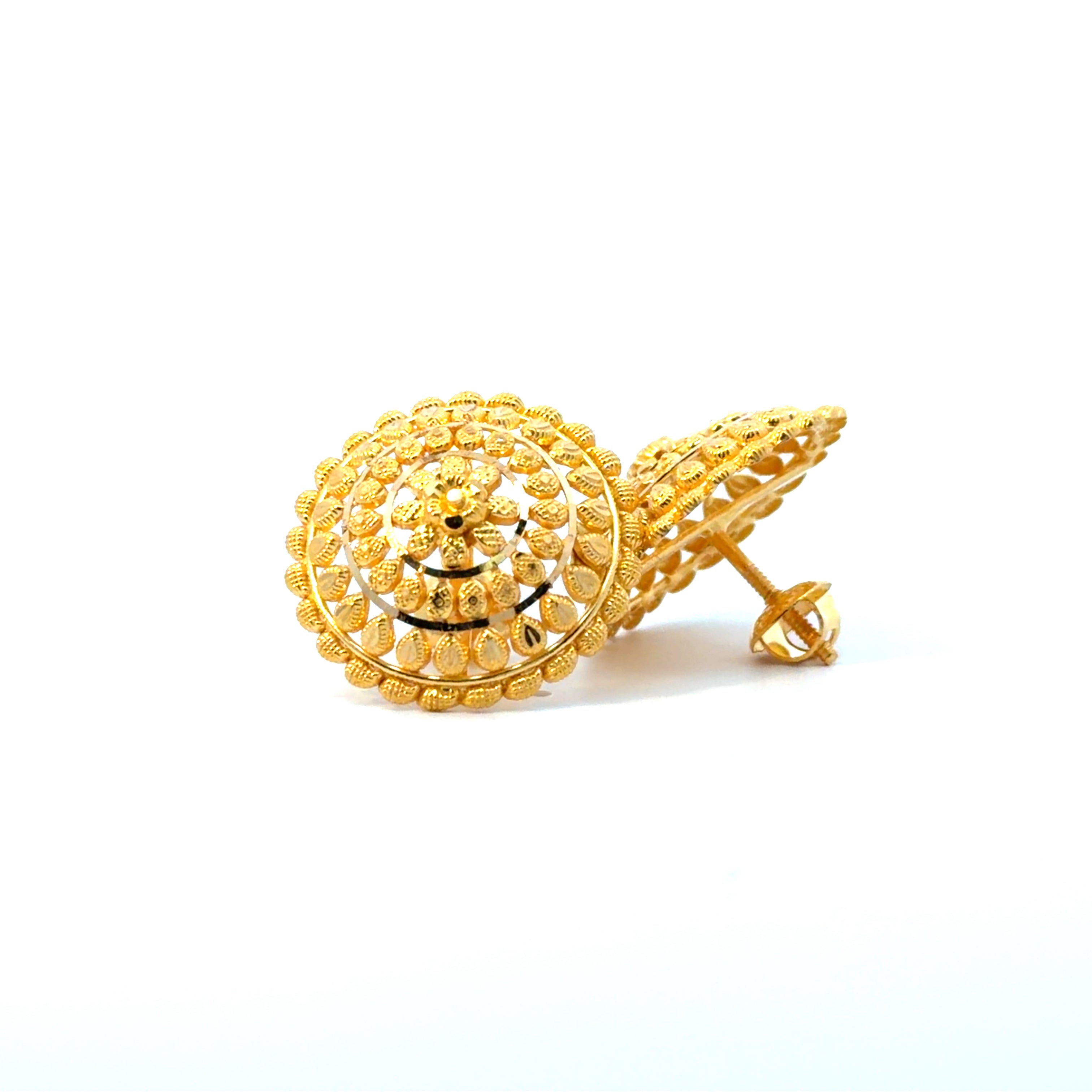22KT Gold Traditional Studs