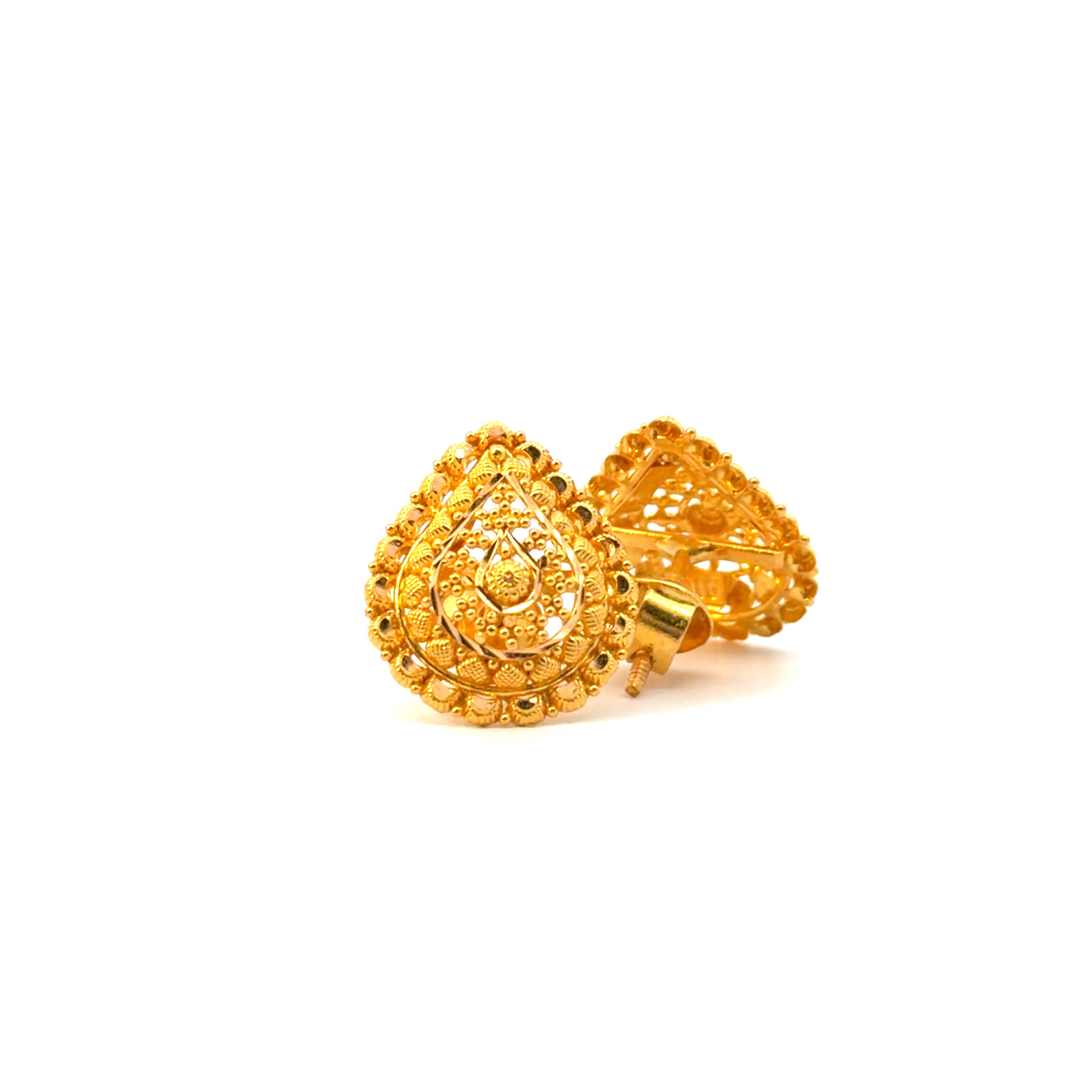 22KT Gold Traditional Studs