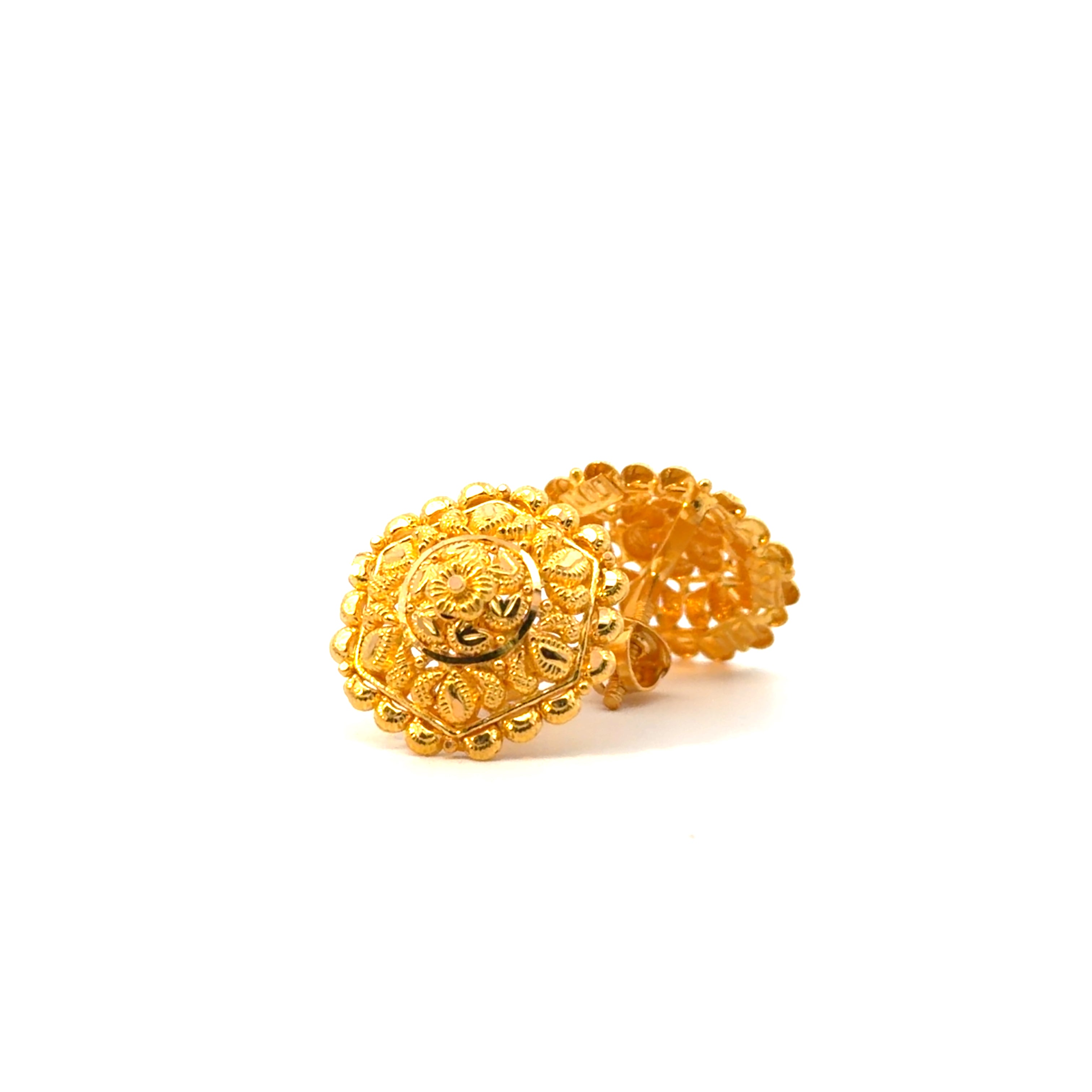 22KT Gold Traditional Studs