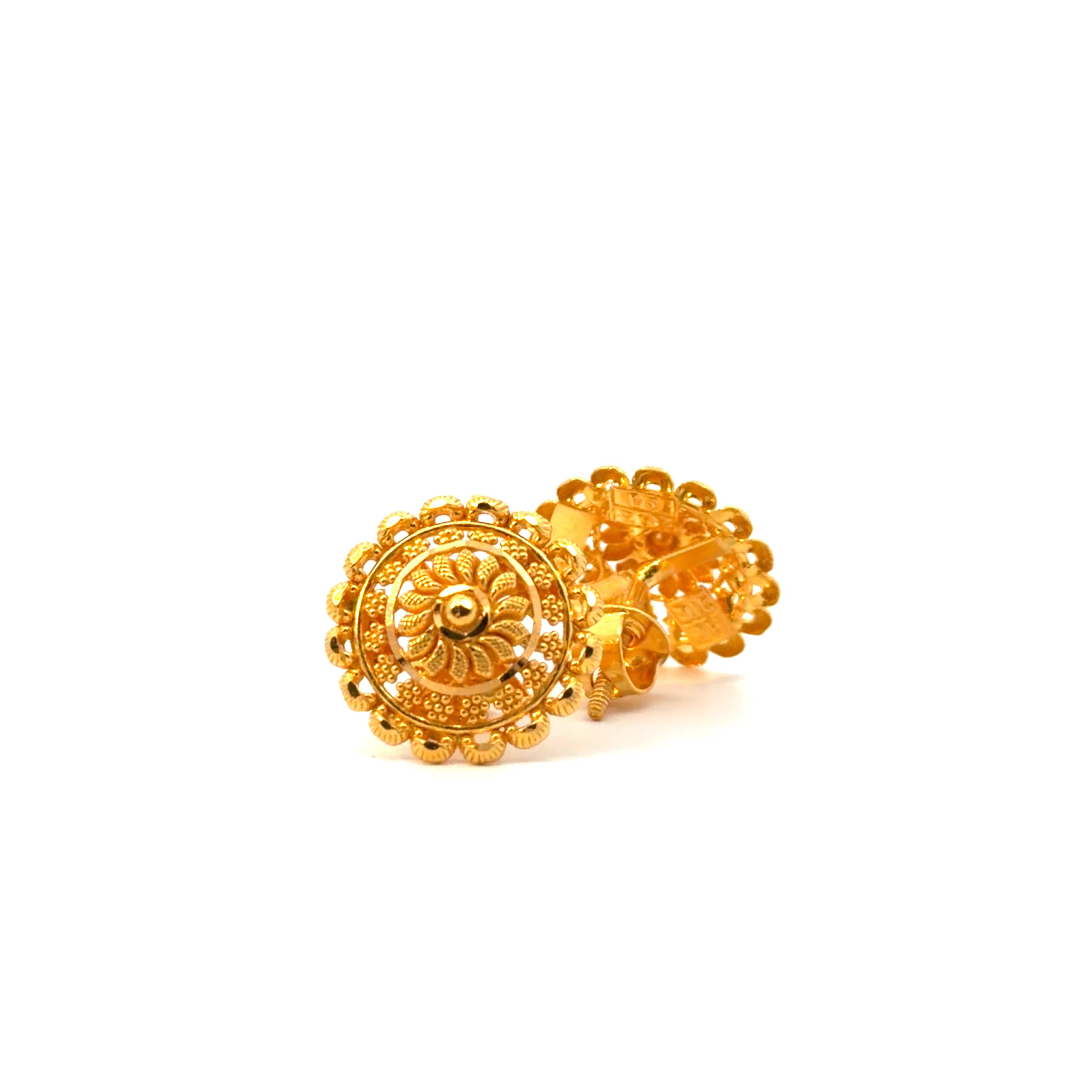 22KT Gold Traditional Studs
