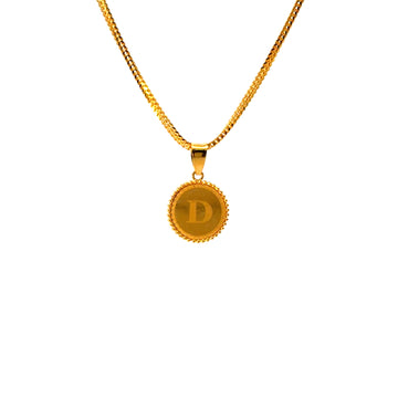 22KT Gold Pendant (other letters available)