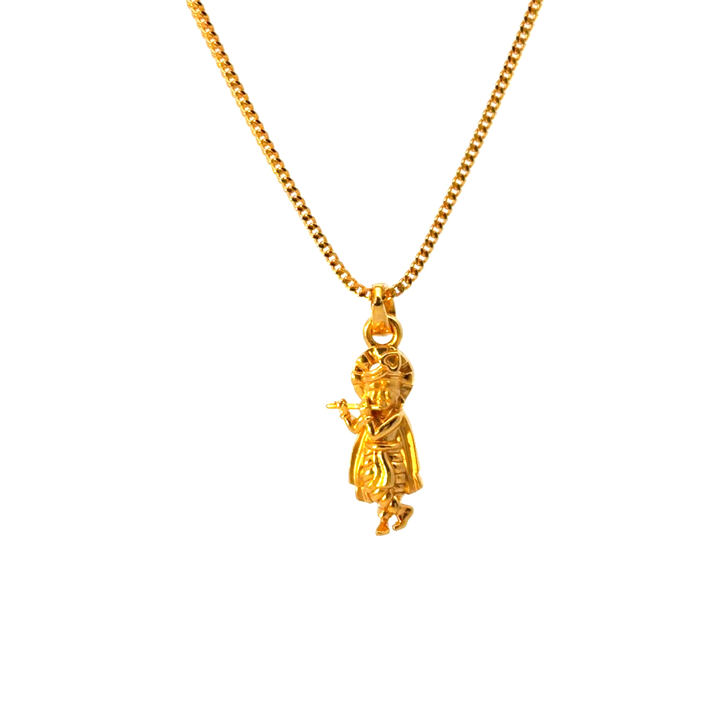 22KT Gold "Lord Krishna" Pendant