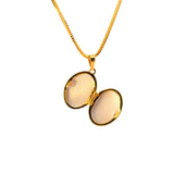22KT Gold Picture Locket