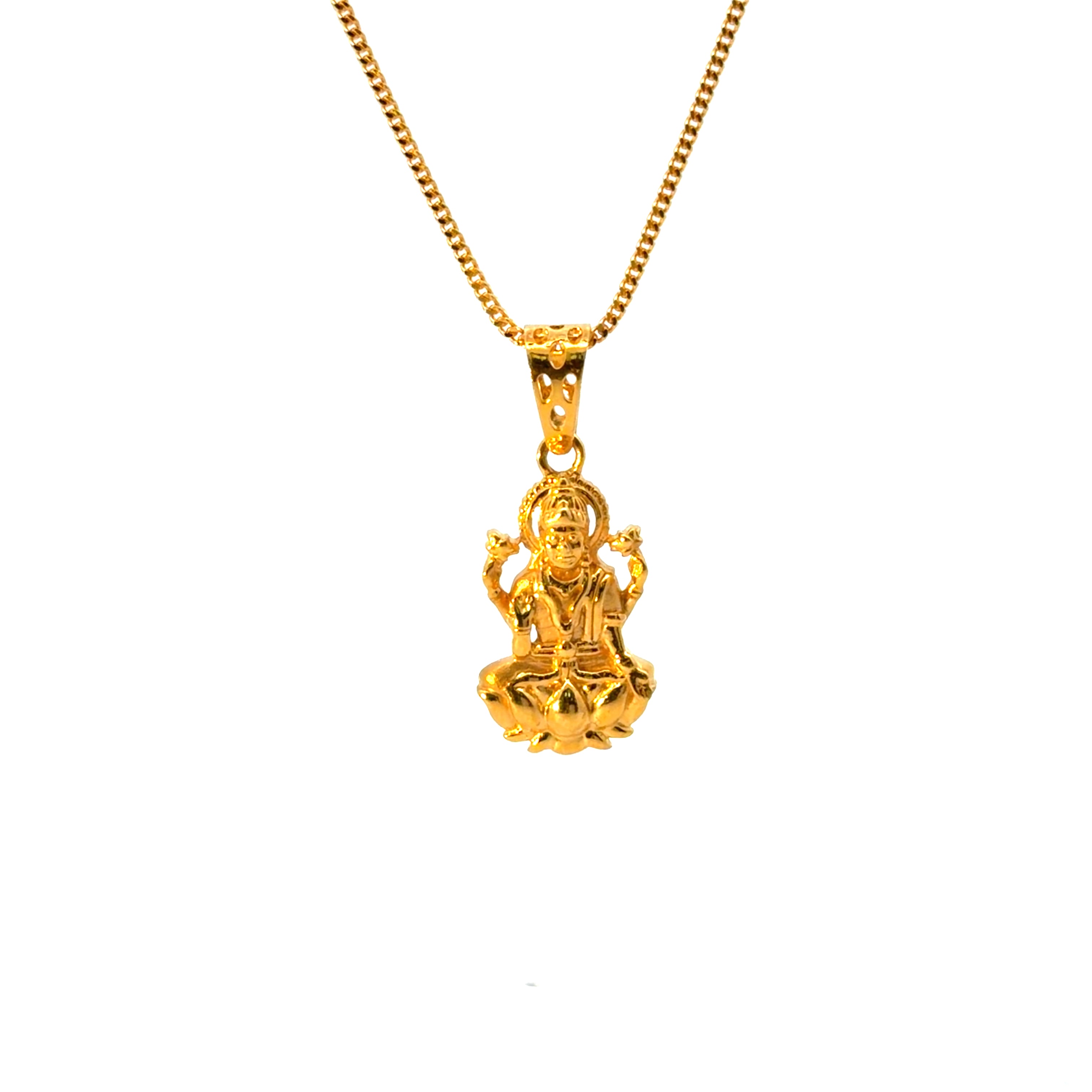 22KT Gold "Lakshmi Mata" Pendant