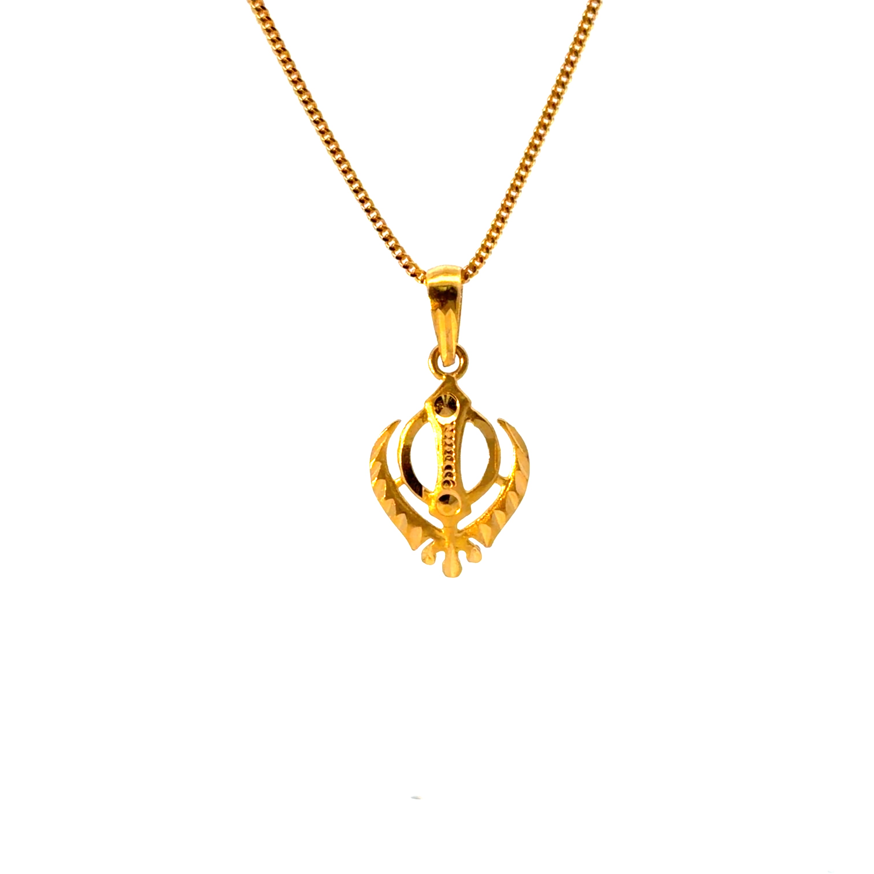 22KT Gold Pendant (multiple sizes)
