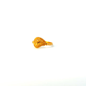 22KT Gold Baby Girl Ring