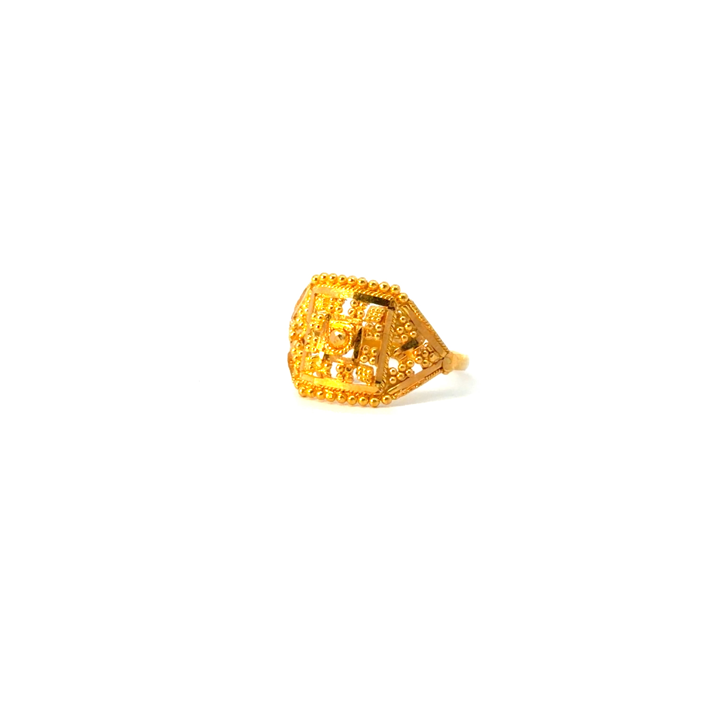 22KT Gold Baby Girl Ring