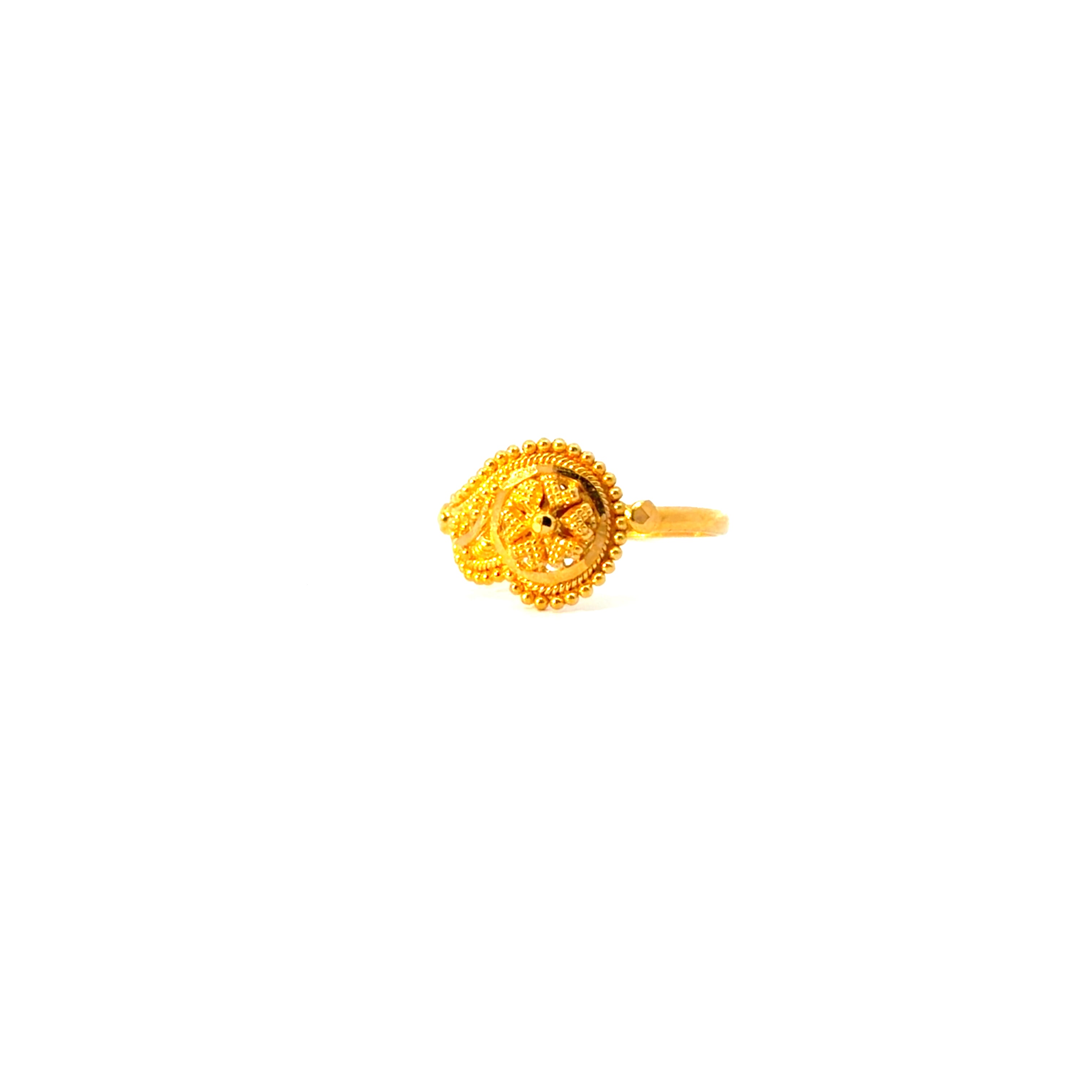 22KT Gold Baby Girl Ring