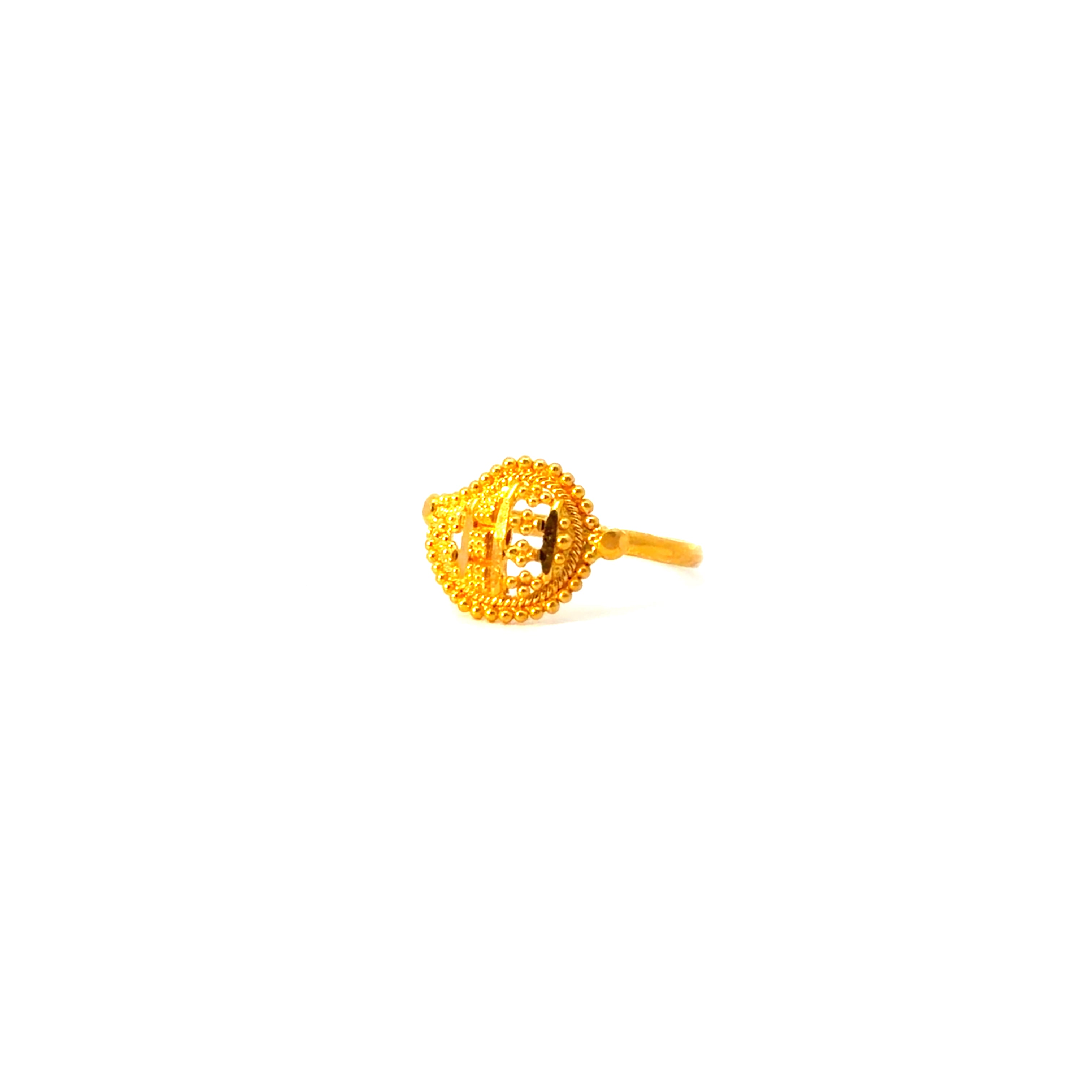 22KT Gold Baby Girl Ring