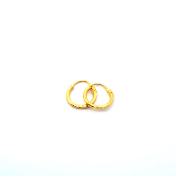 22KT Gold Hoops (small size)