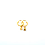 22KT Gold Hoops (small size)