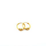 22KT Gold Hoops (small size)
