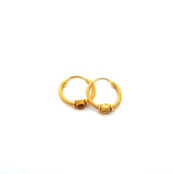 22KT Gold Hoops (small size)