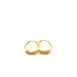 22KT Gold Hoops (small size)
