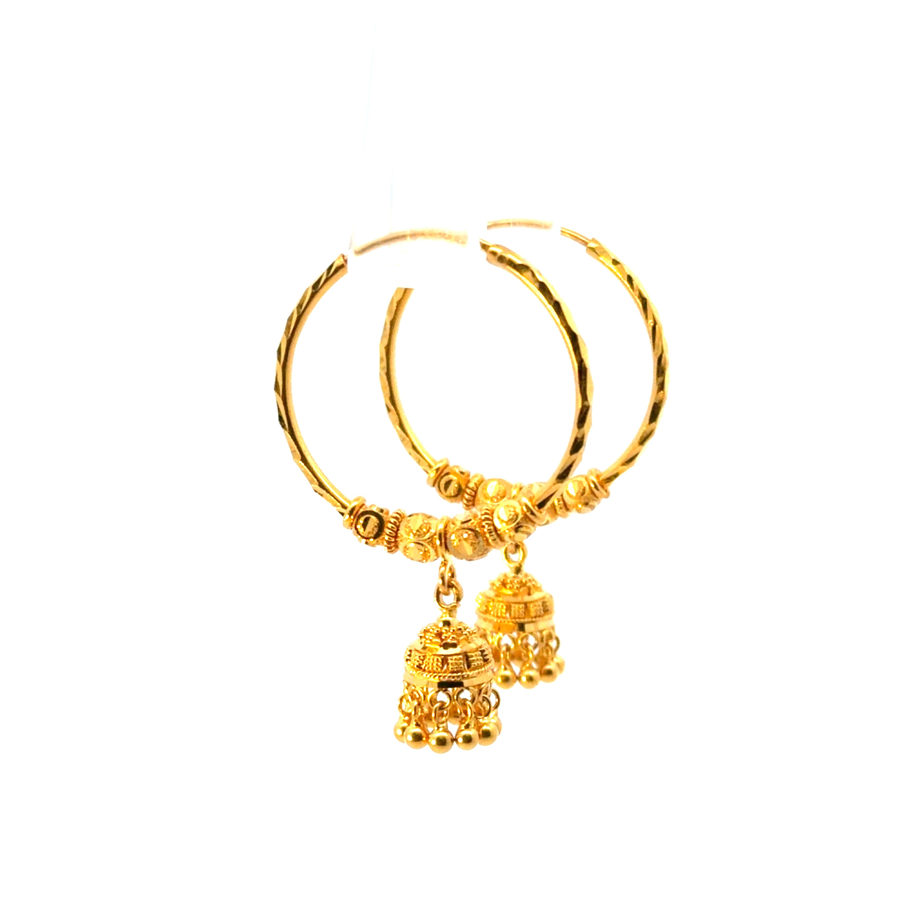 22KT Gold Statement Earrings