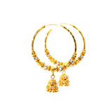 22KT Gold Statement Earrings