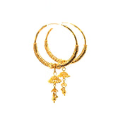 22KT Gold Statement Earrings