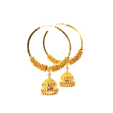 22KT Gold Statement Earrings