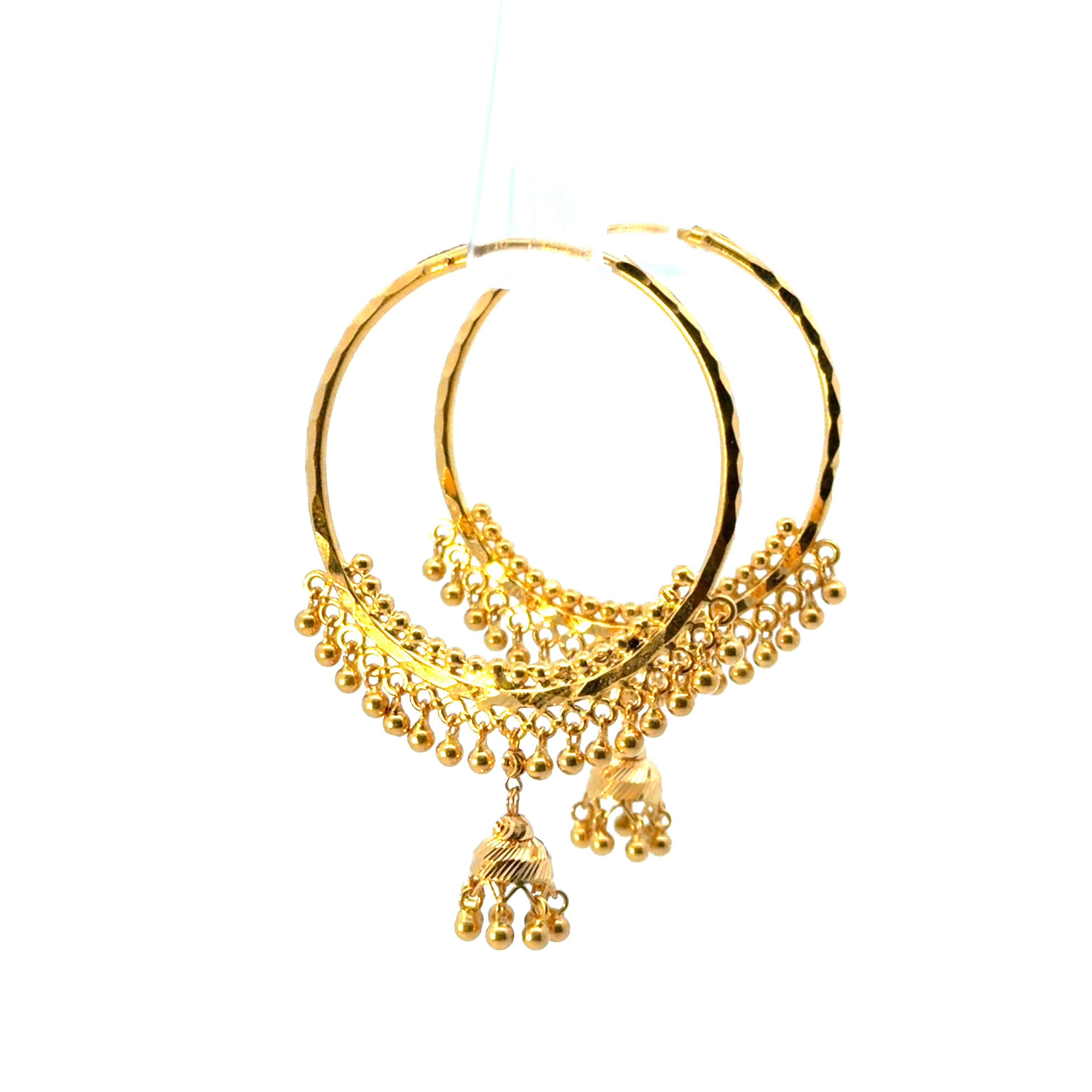 22KT Gold Statement Earrings