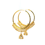 22KT Gold Statement Earrings