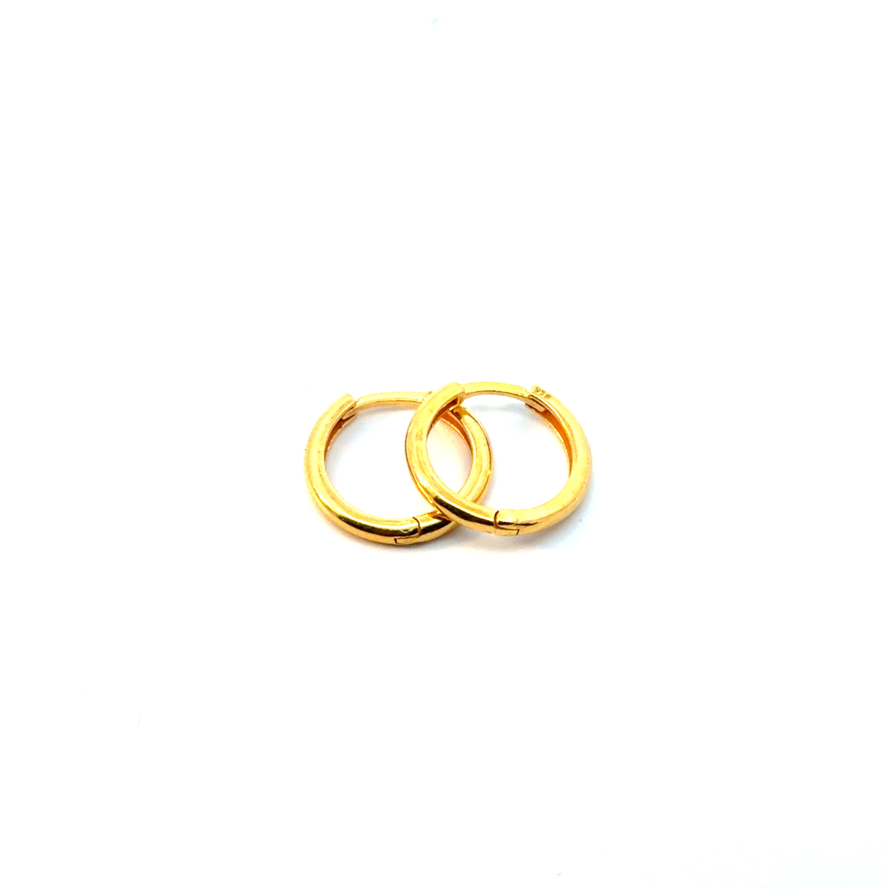 22KT Gold Hoops