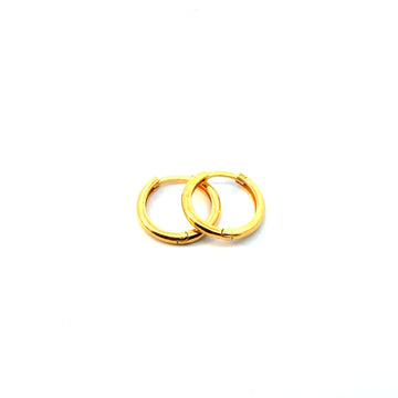 22KT Gold Hoops