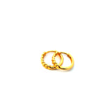 22KT Gold Hoops