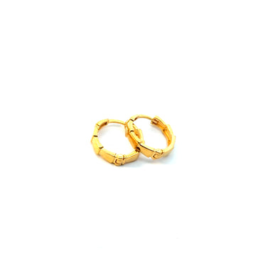 22KT Gold Hoops