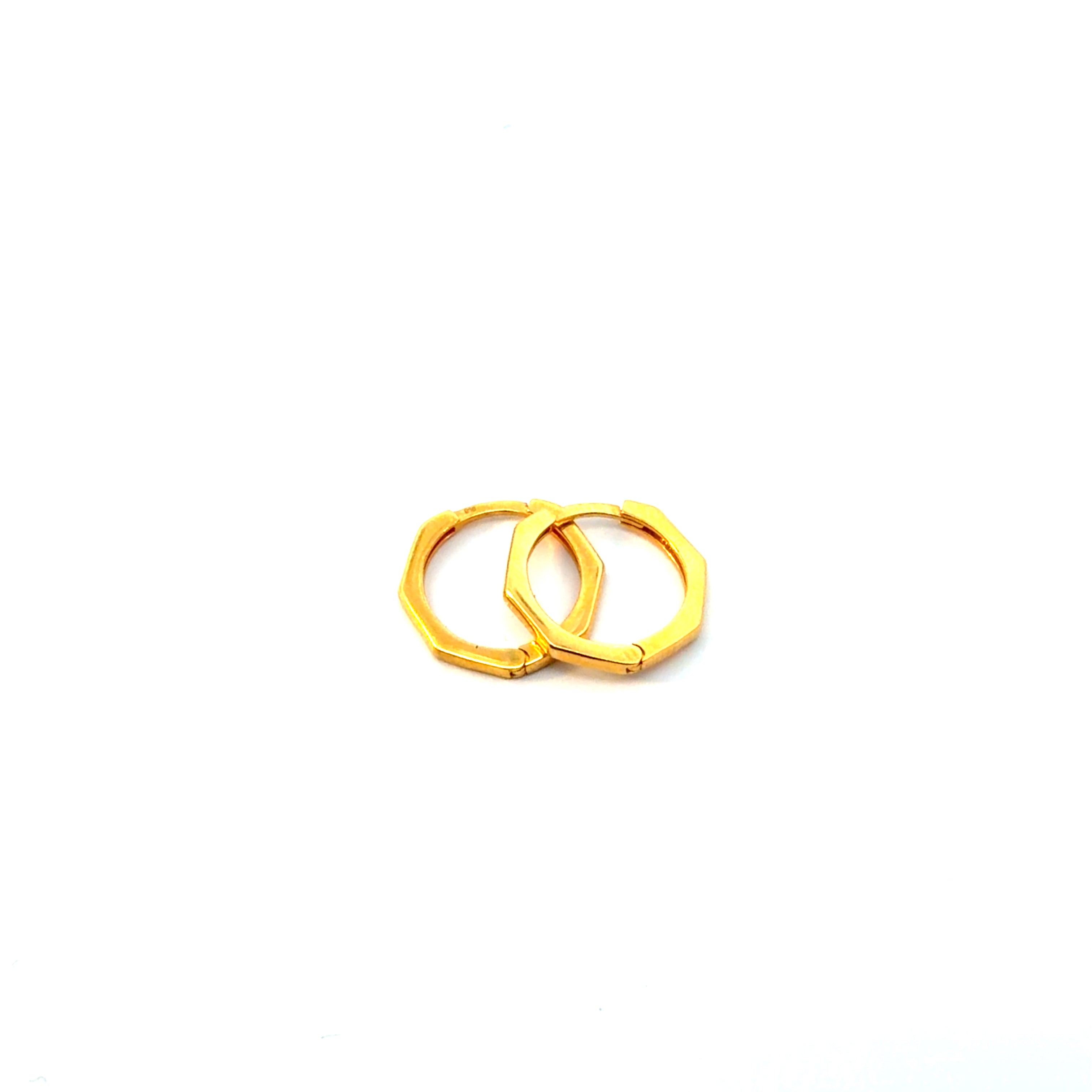 22KT Gold Hoops